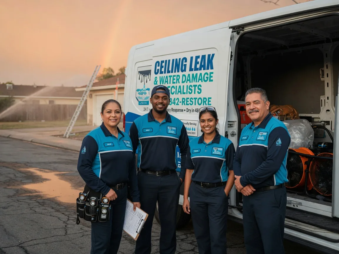Ceiling Leak Cleanup company in Mechanicsville, VA