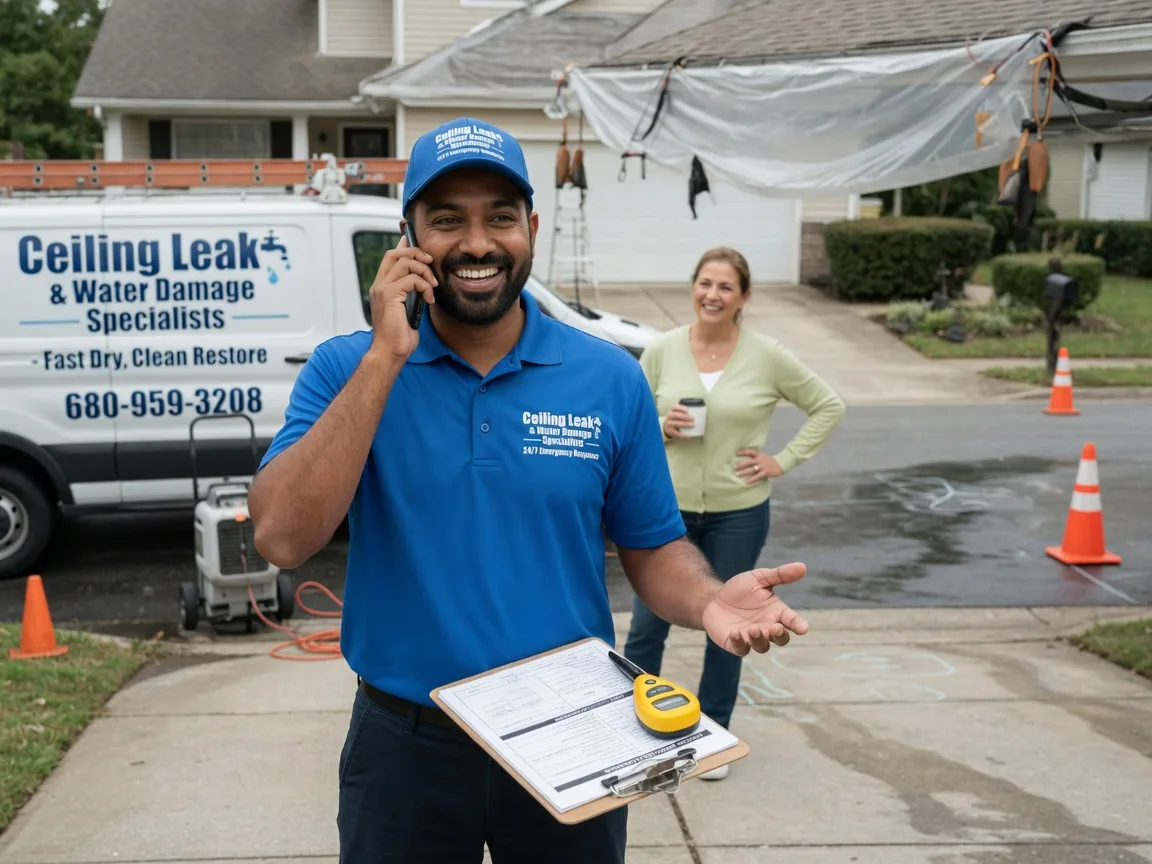 Ceiling Leak Cleanup Mechanicsville, VA FAQs